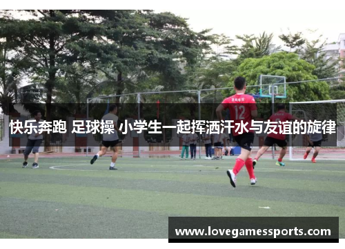 快乐奔跑 足球操 小学生一起挥洒汗水与友谊的旋律