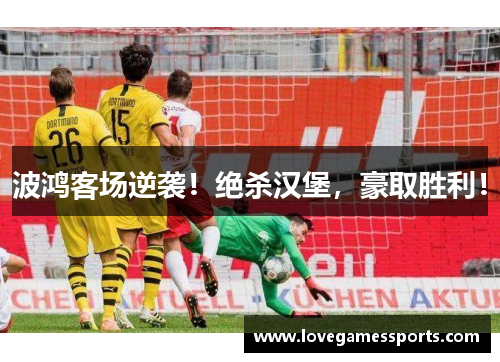 波鸿客场逆袭！绝杀汉堡，豪取胜利！